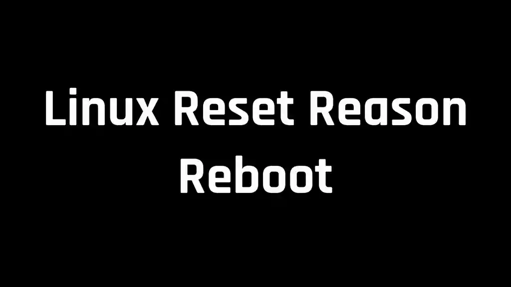 Reset Reason Demo